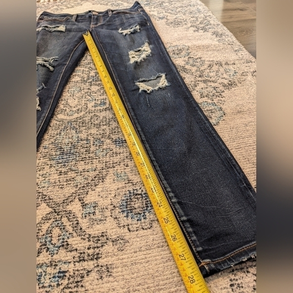 American Eagle low rise super stretch aeo Denim size 6 - Picture 3 of 7